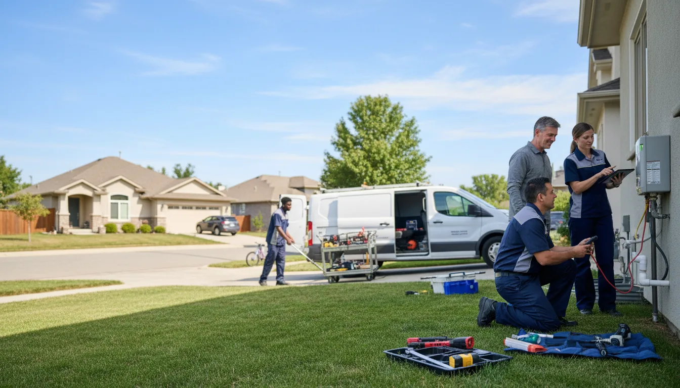 Tankless water heater service in Valley City, OH